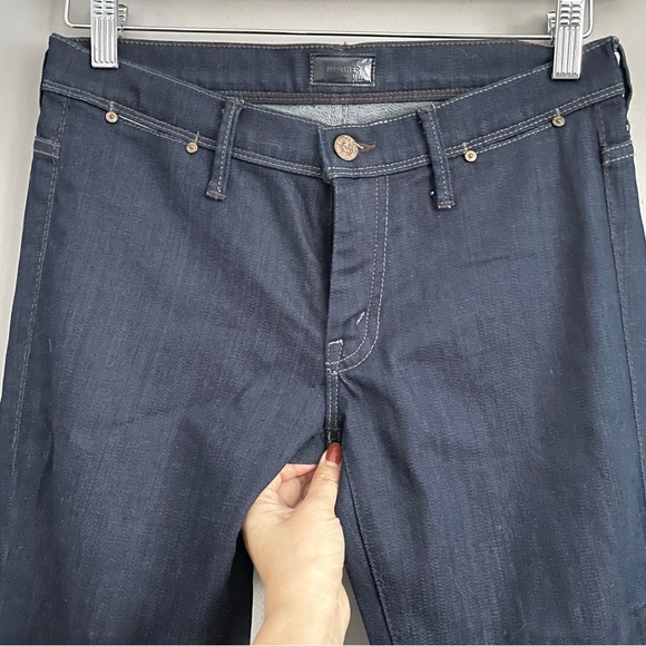 Mother Dark Wash The Curfew Flare Jeans - 26" 🇺🇸 - Picture 3 of 11